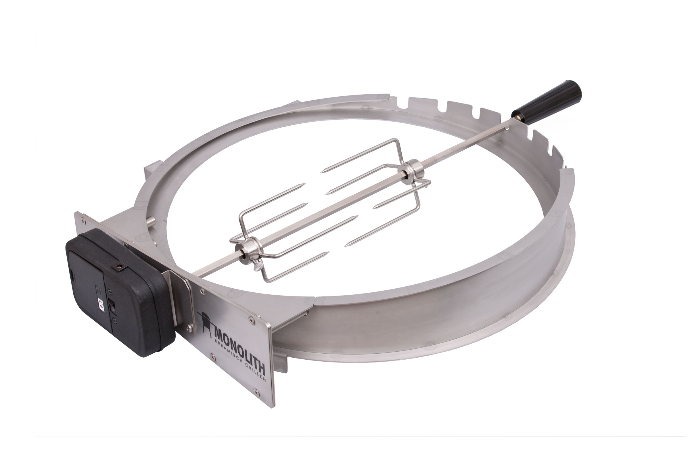 Monolith Classic Rotisserie Drehspieß Set aus Edelstahl für Monolith Classic 207000-C