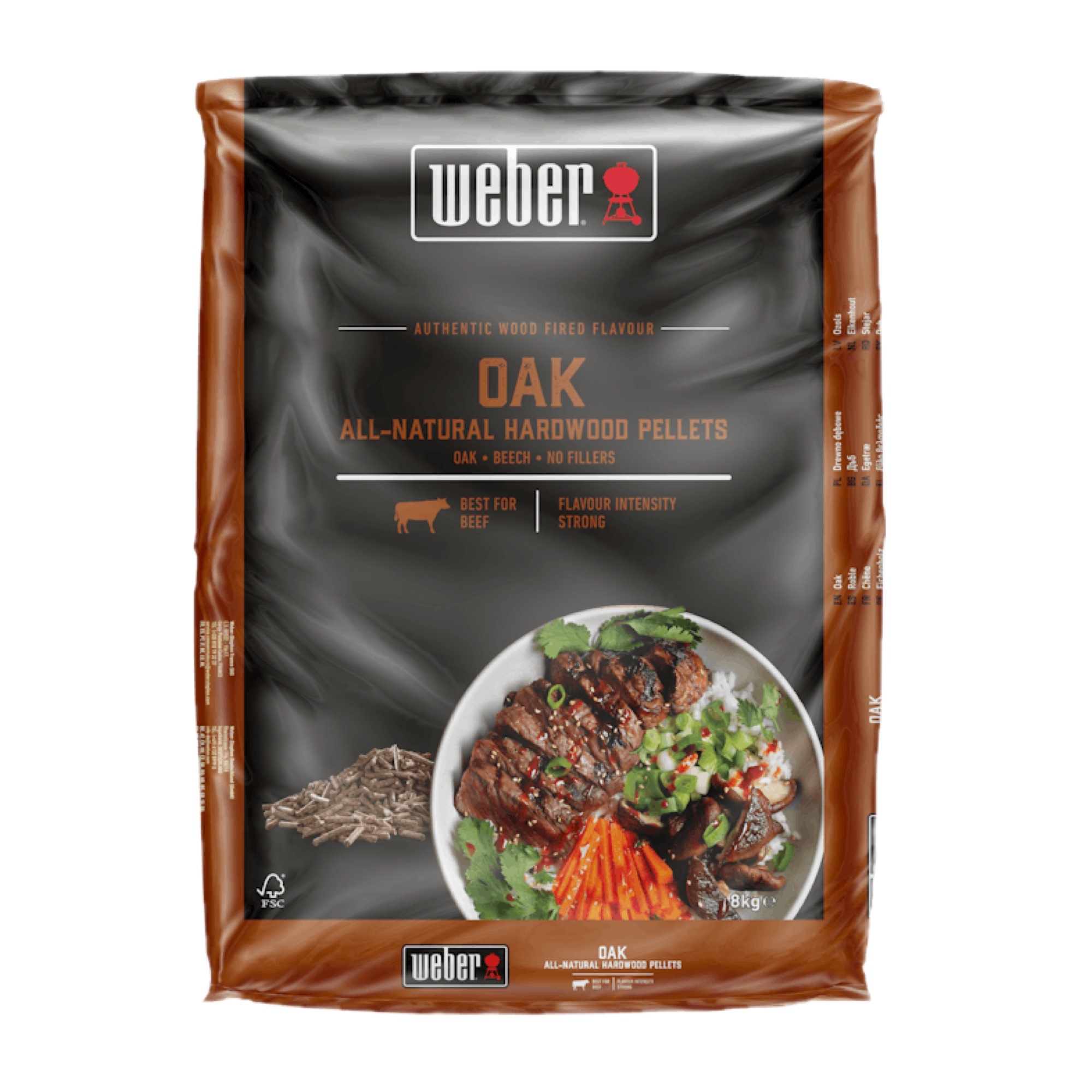 Weber Holzpellets Eiche 8 kg 3401053