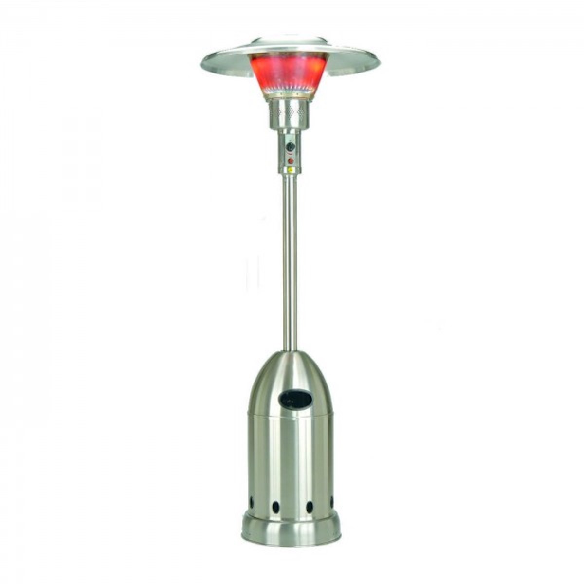 Burny Bullet Inox Pro 2950 Heizstrahler Terrassenheizer Heizgerät 5 - 13 kW Terrassenstrahler