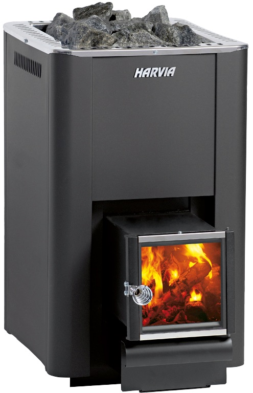 Harvia Pro 20 SL Sauna Holzofen 24,1 kW Saunaofen Holz mit BImSchV Stufe 2