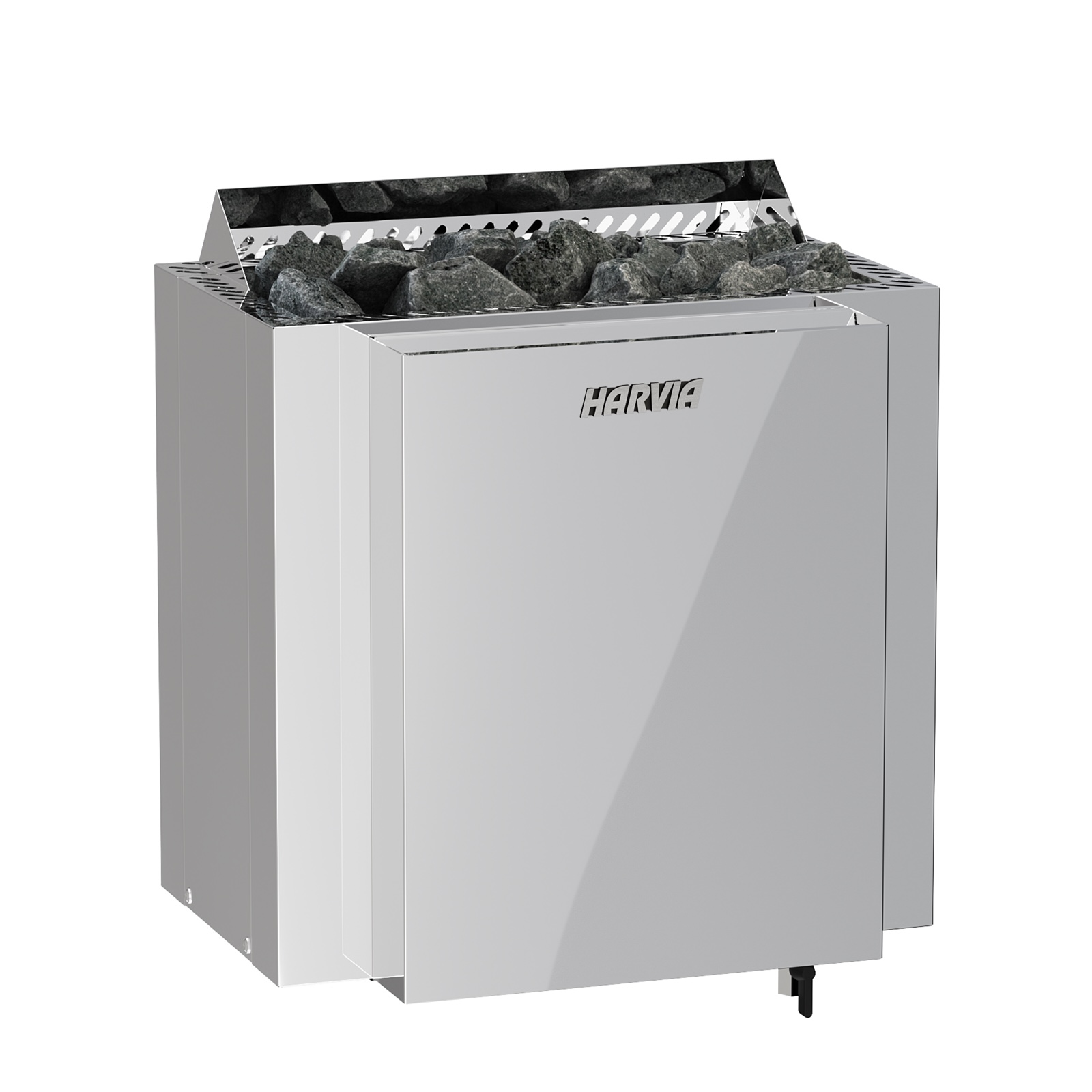 Harvia Qubic Combi BQ90S Steel 9 kW Saunaofen mit Verdampfer Verdampferofen