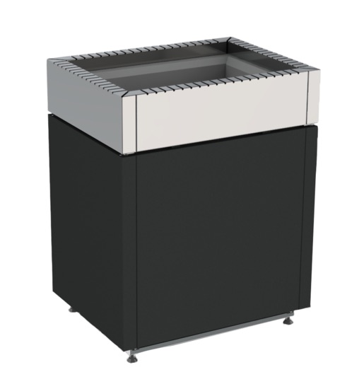 Sentiotec Qube 15 kW Saunaofen Standofen Saunaheizgerät finnischer Saunaofen QUBE-150