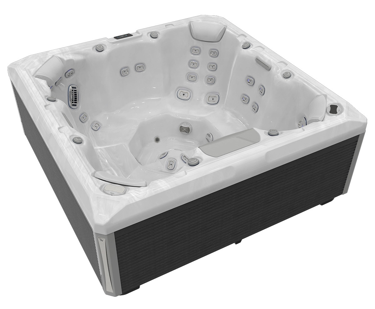 Wellis Mandala Life Deluxe Whirlpool Außenwhirlpool 215x215x86,5cm für 7 Personen inkl. Thermocover