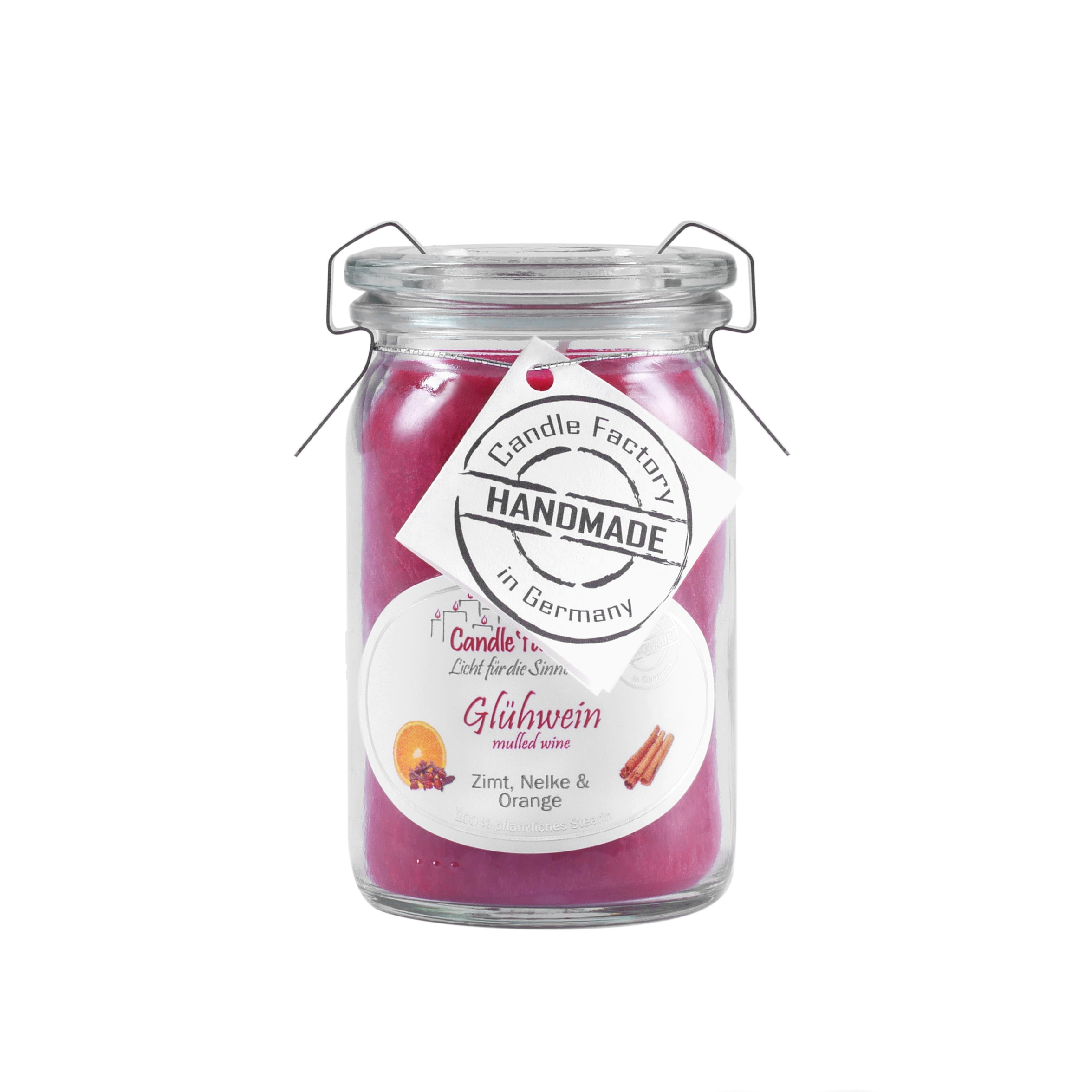 Candle Factory Baby Jumbo Glühwein Duftkerze Dekokerze 308039