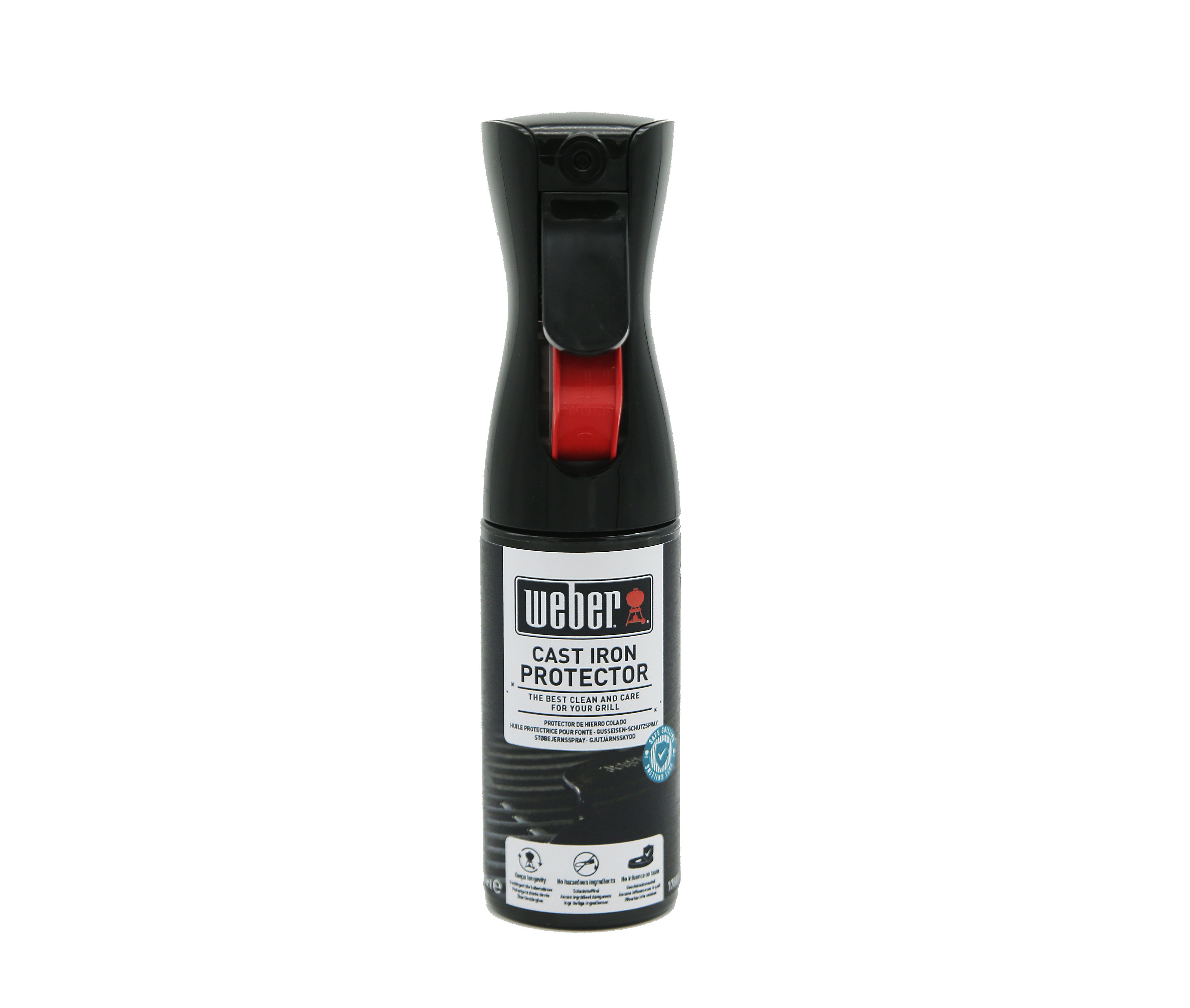 Weber Gusseisen - Schutzspray 200 ml für Grillroste und Zubehör aus Gusseisen