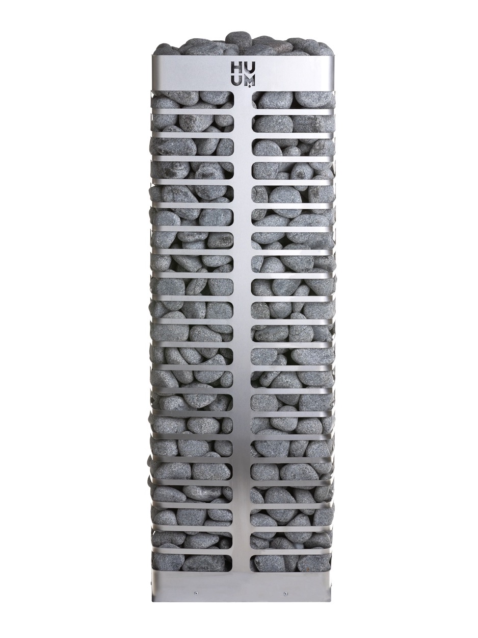 HUUM STEEL 9 Saunaofen 9 kW finnischer Saunaofen Elektrischer Design Standofen