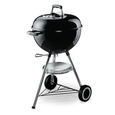 Weber Holzkohlegrill Classic Kettle ø 47 cm Black inkl. Deckelthermometer