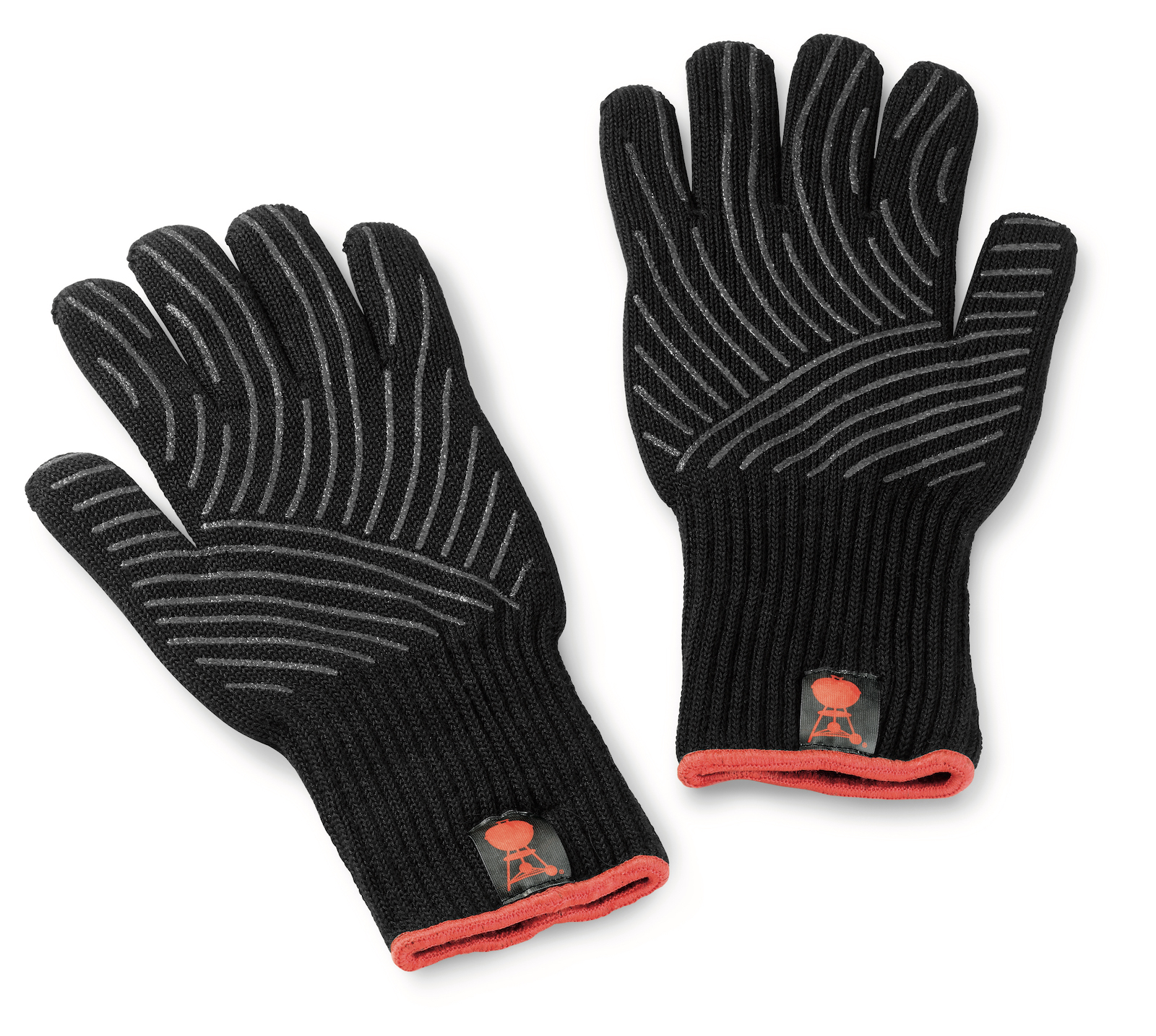 Weber Grillhandschuh-Set mit Silikon-Griffflächen Größe L / XL