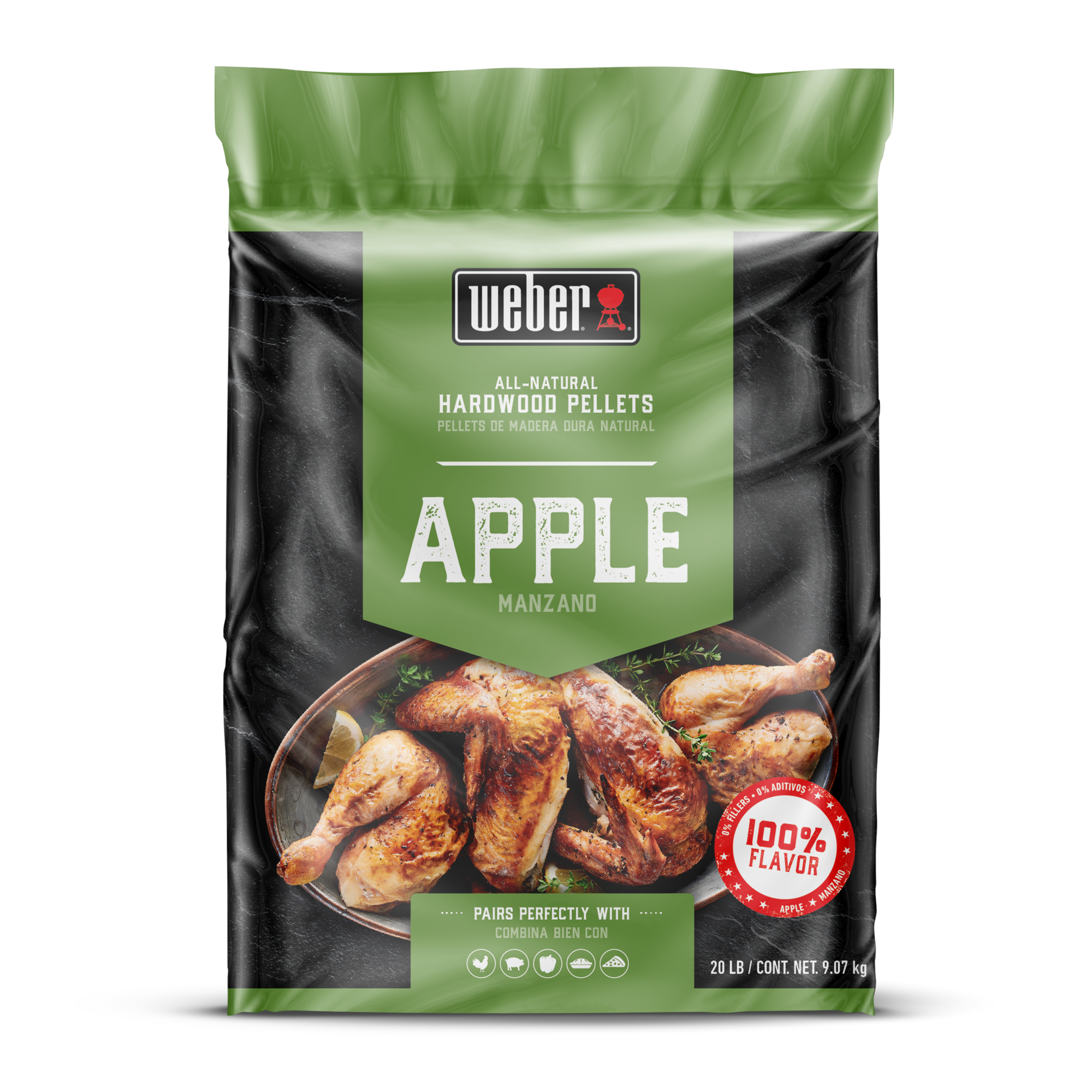 Weber Holzpellets Apfelholz 8 kg 3401055