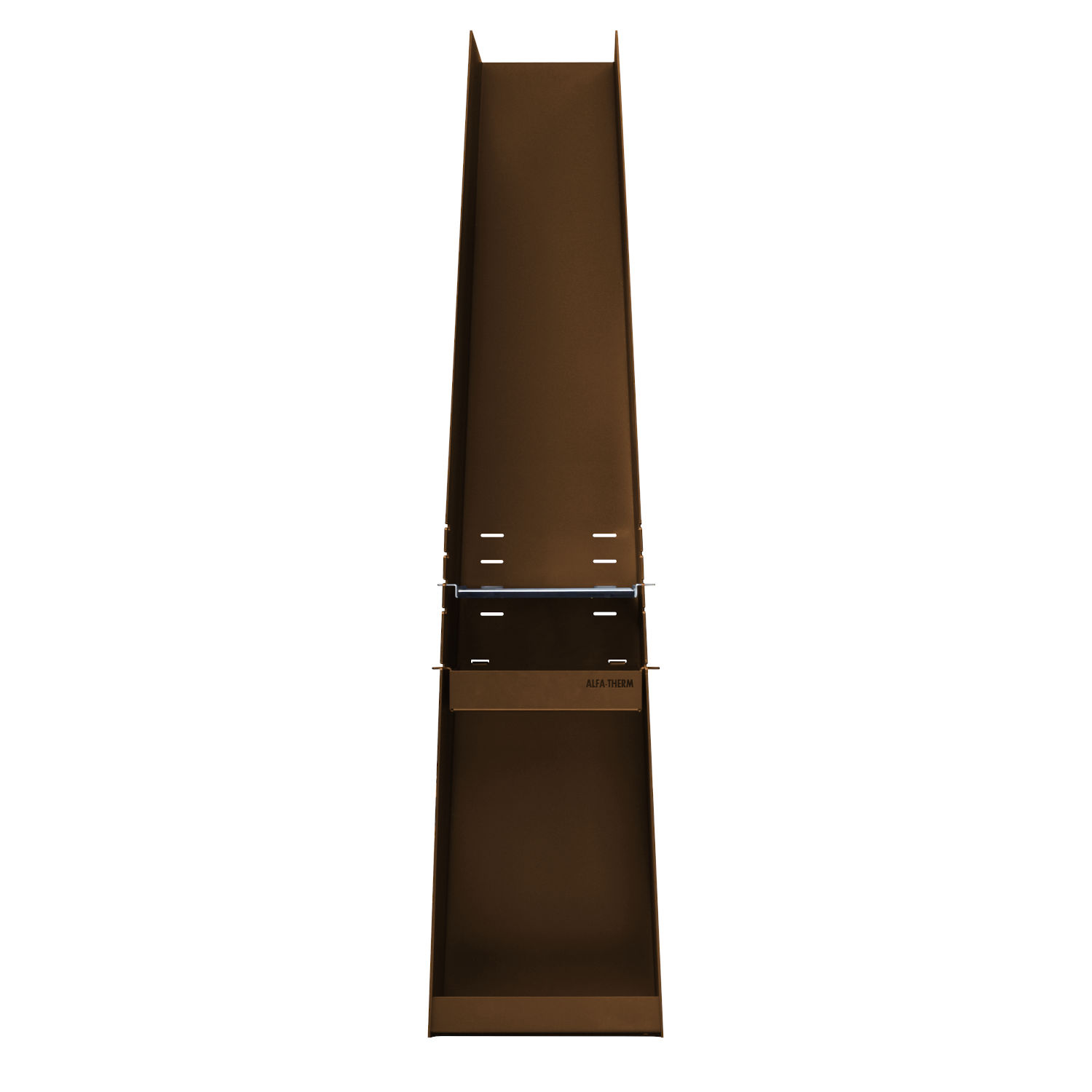 Hainser Gartenkamin und Grill Pyramid Cor-Ten® 4-Stahl 42x42x180 cm