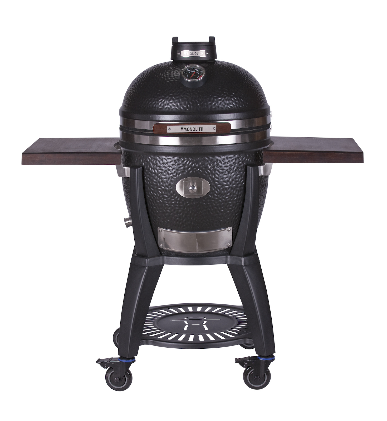 Monolith Keramikgrill AVANTGARDE.55 (CLASSIC) mit Gestell und Seitentische 301000+301019