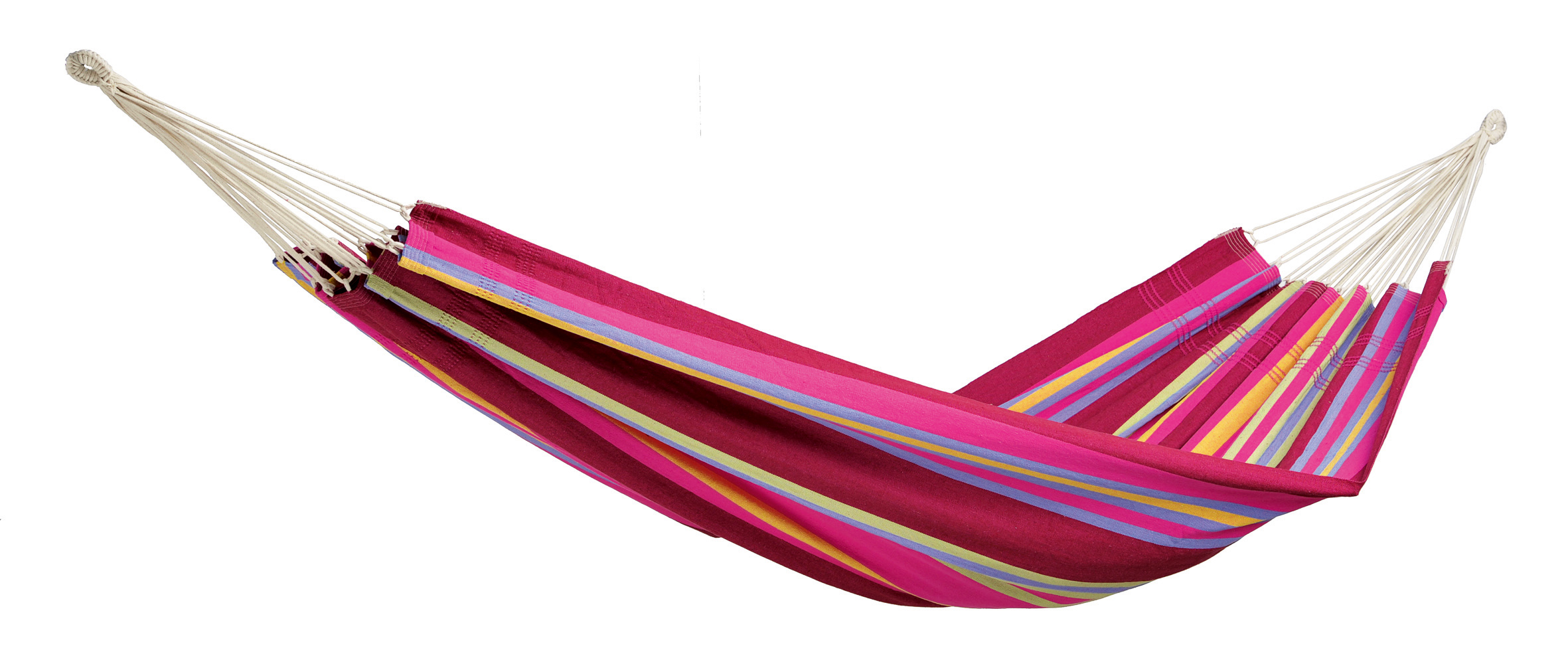 AMAZONAS XL Hängematte Barbados Grenadine Tuchhängematte Liegefläche ca. 230 x 150 cm
