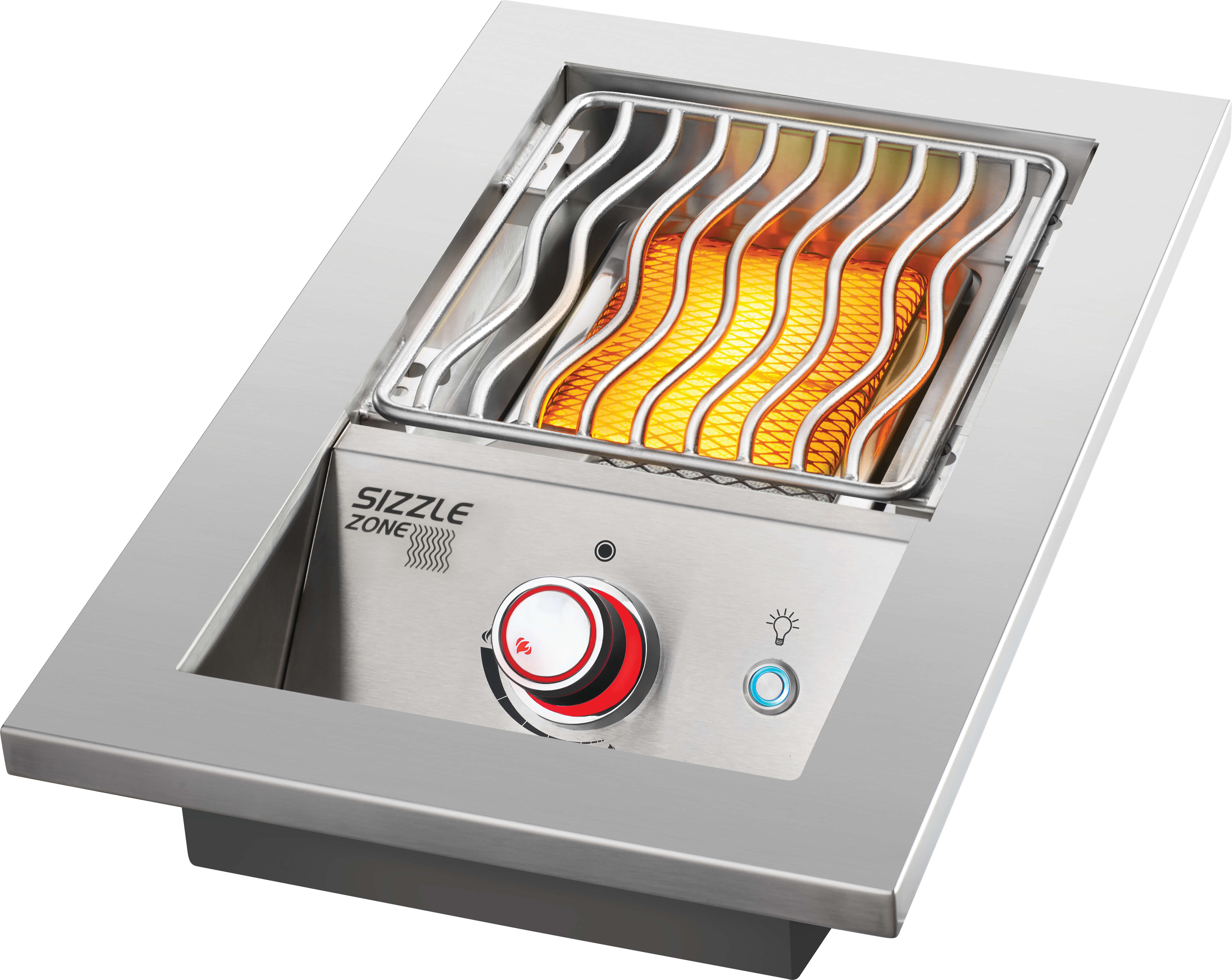 Napoleon 700 Series BIB10 Einbau-SIZZLE ZONE, klein 10" Edelstahl BIB10IRPSS-CE