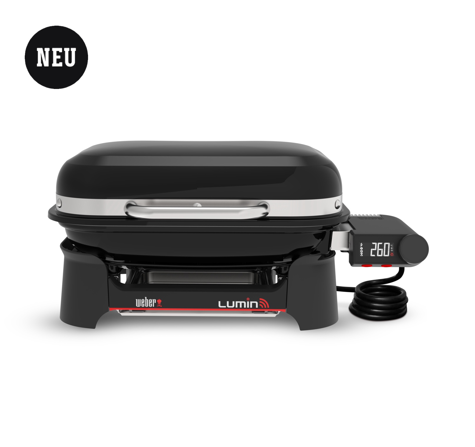 Weber Lumin Compact Smart Elektrogrill - Black 1500690