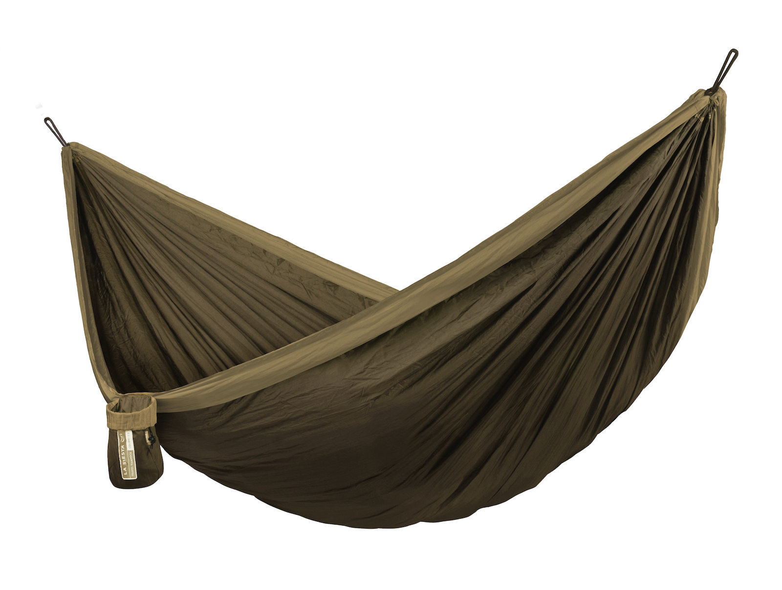 La Siesta Reise-Hängematte COLIBRI 3.0 canyon braun Einzel-Hängematte inkl. Befestigungsmaterial