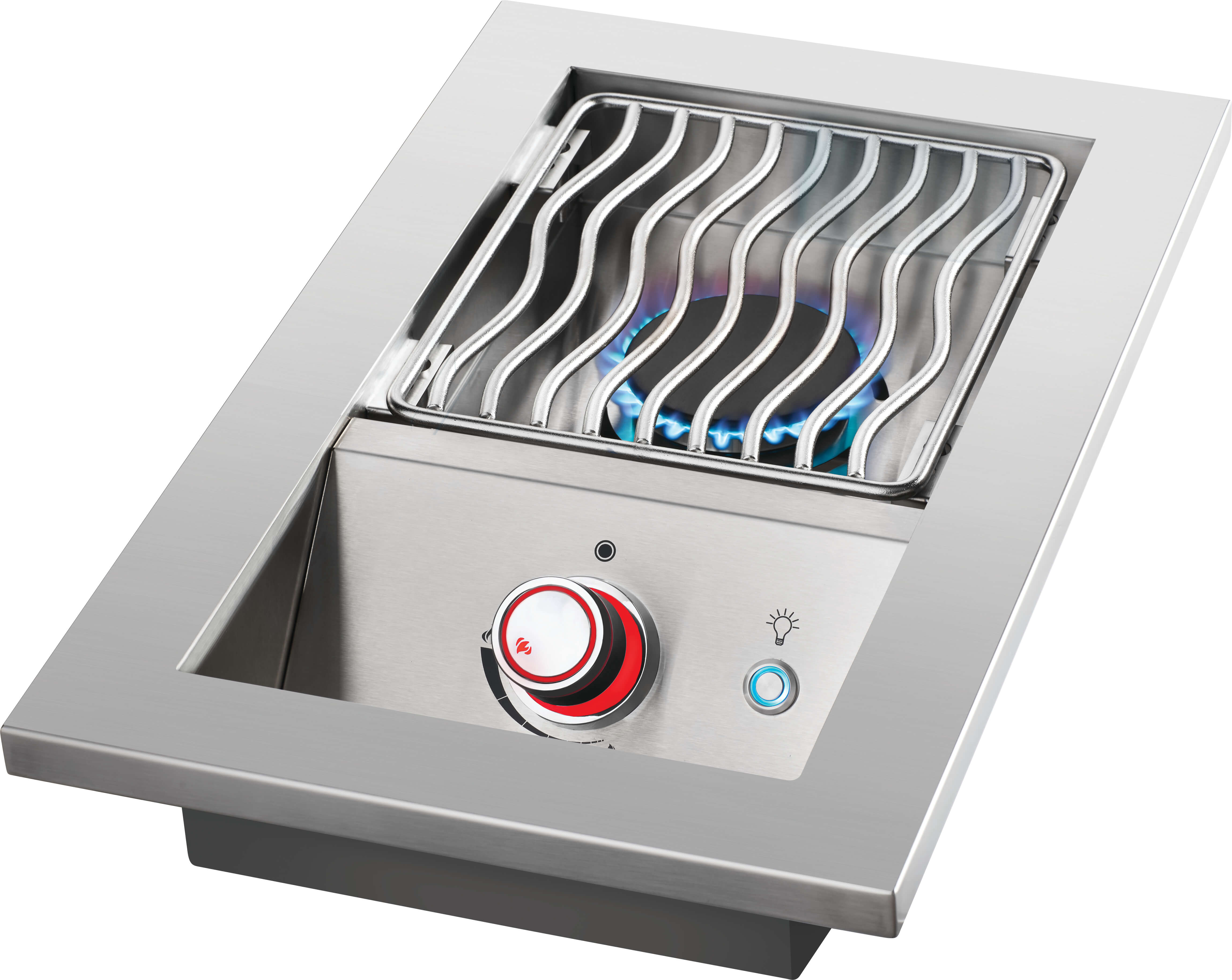 Napoleon 700 Series BIB10 Einbau-Seitenbrenner, klein 10" Edelstahl BIB10RTPSS-CE