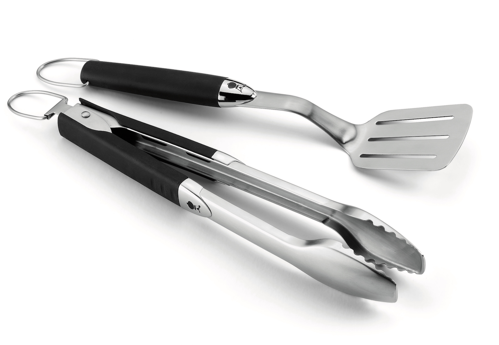 Weber Premium Grillbesteck Kompakt zweiteilig Edelstahl