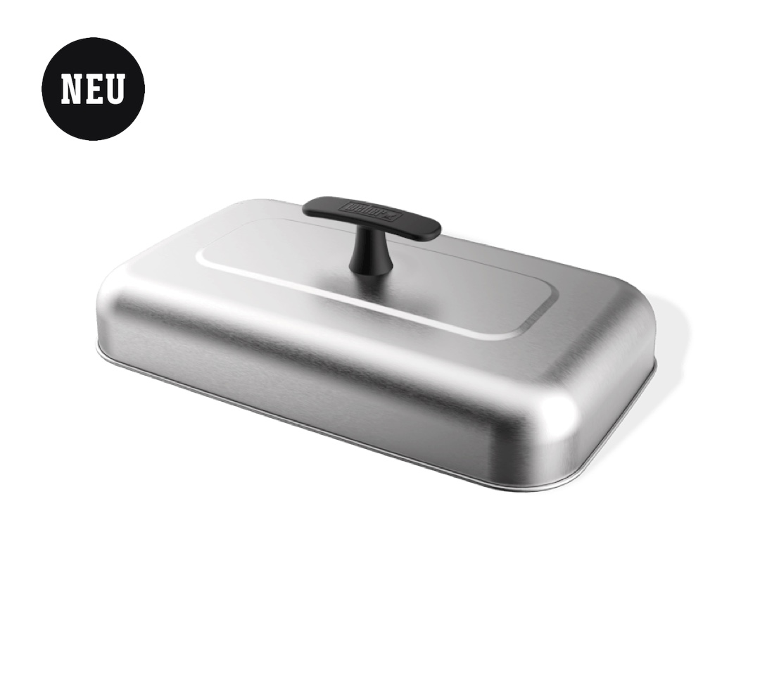 Weber Grillhaube XL Garhaube Schmelzglocke für Grillplatten 3400426