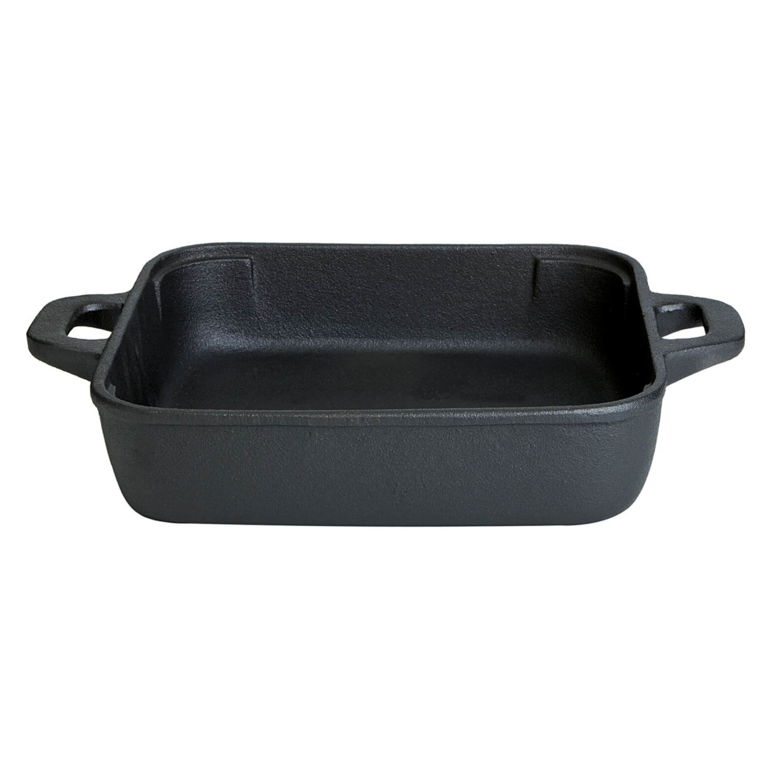 Gusseisenkuss® Gusseisenpfanne mit Griffen 25x25 cm Gusspfanne Gusseisen
