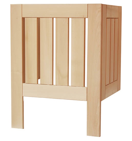 Sentiotec Ofenschutzgitter Prestige Linde Schutzgeländer für Saunaofen 57x48x76 cm