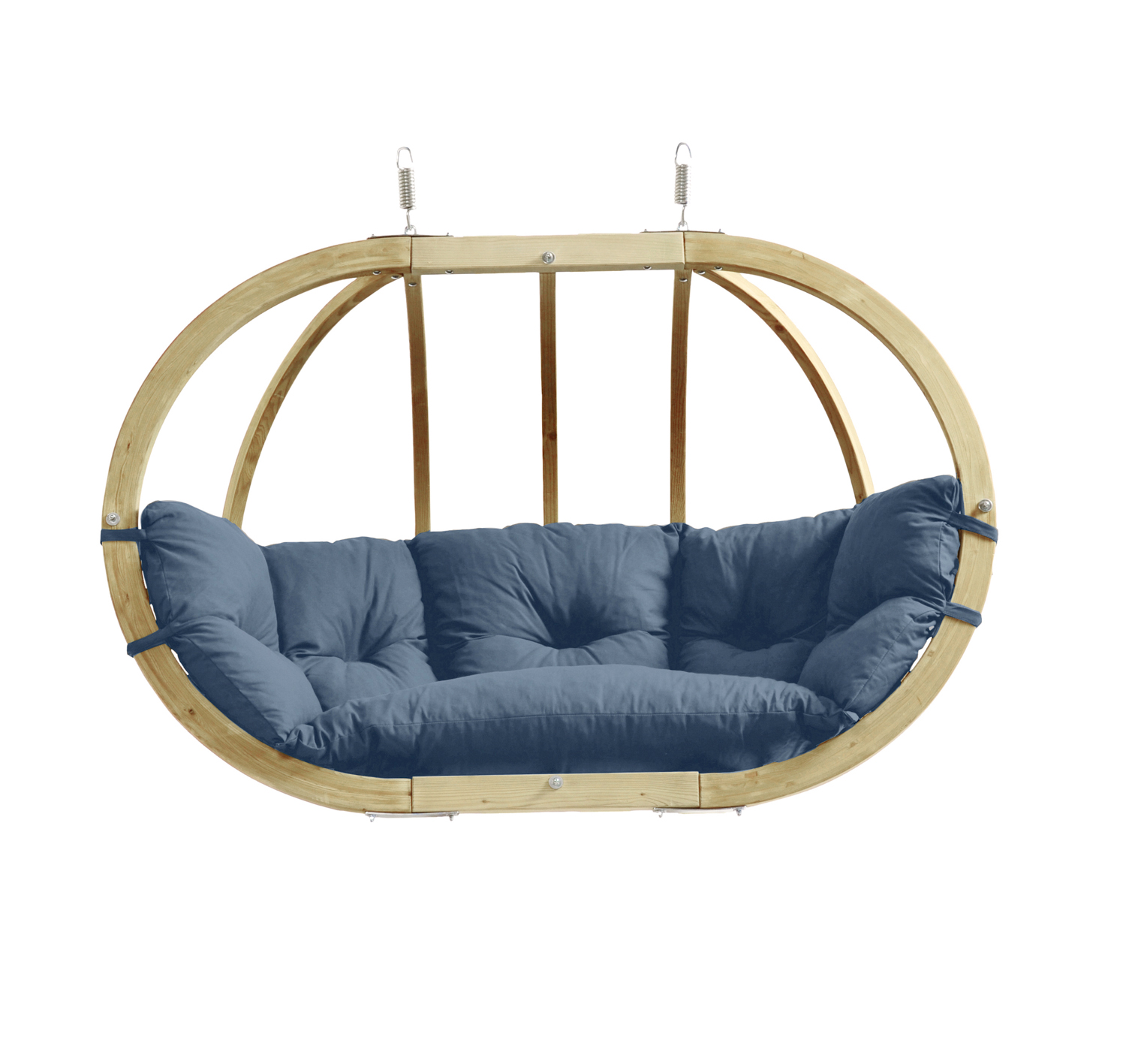 AMAZONAS Mehrpersonen Hängesessel Globo Royal Chair Brisa inkl. Sitzkissen und zwei Spiralfedern