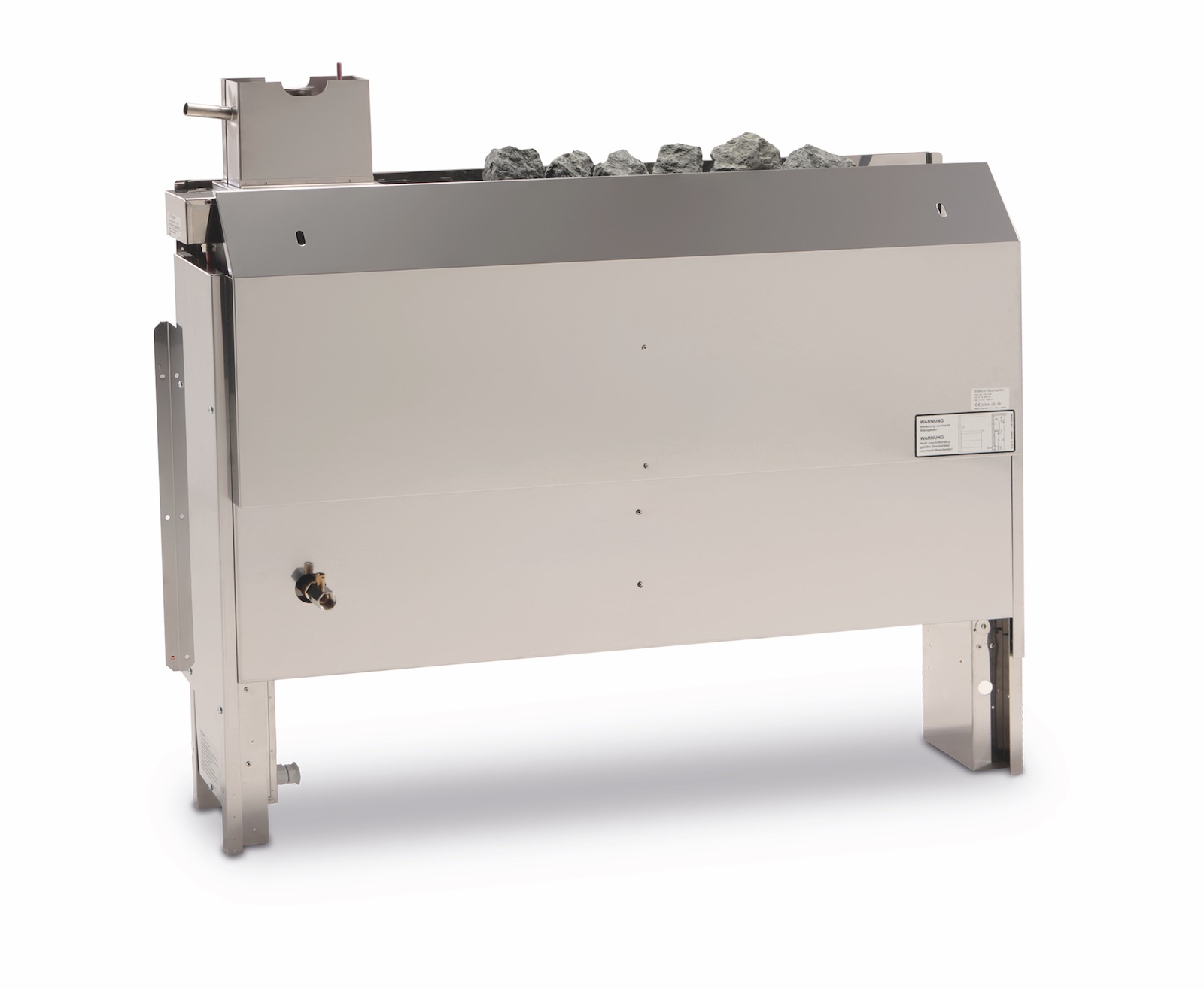 Eos Bi O Mat U 9 kW Verdampferofen Hinterwand Saunaofen mit Verdampfer