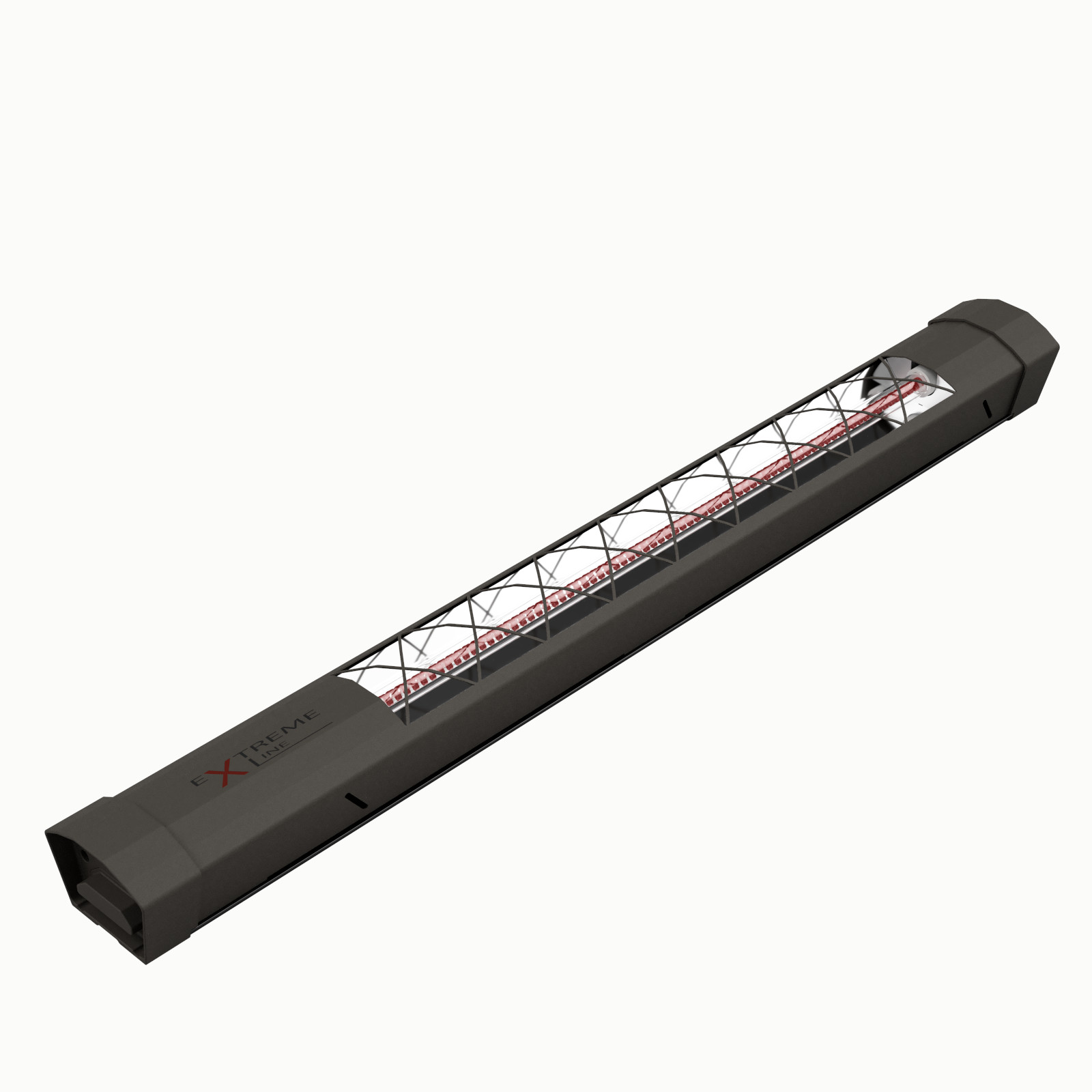 ExtremeLine HeatFlare carbon Dunkelgrau Infrarotstrahler 1600 W mit BLE Steuerungssystem Heizstrahler