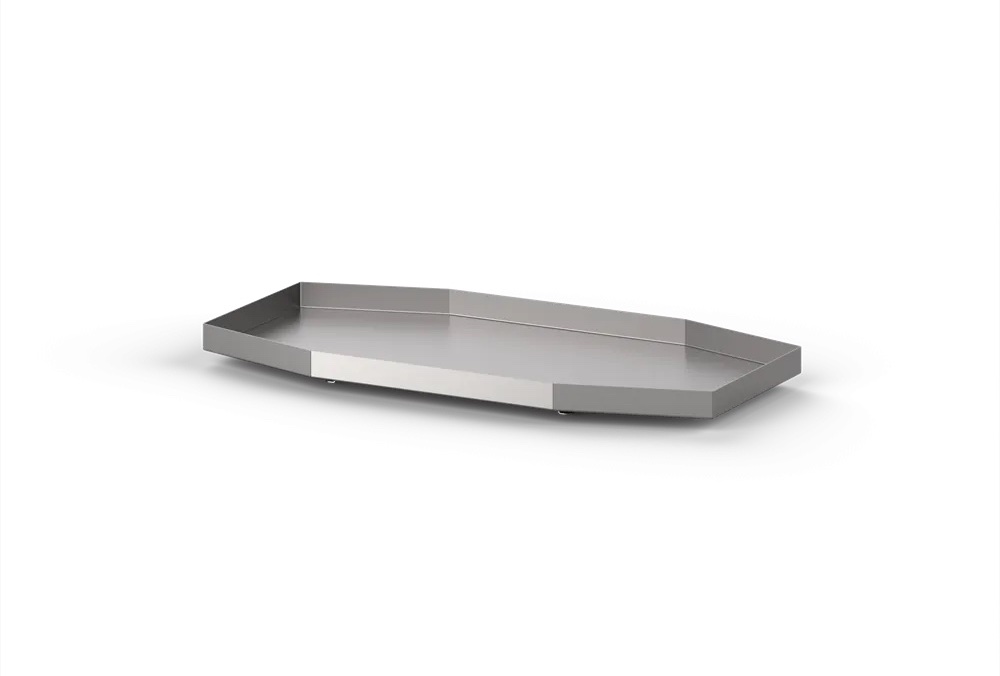 FinTec Auffangschale für Saunaofen KAISA / KAJA aus hochwertigem Edelstahl