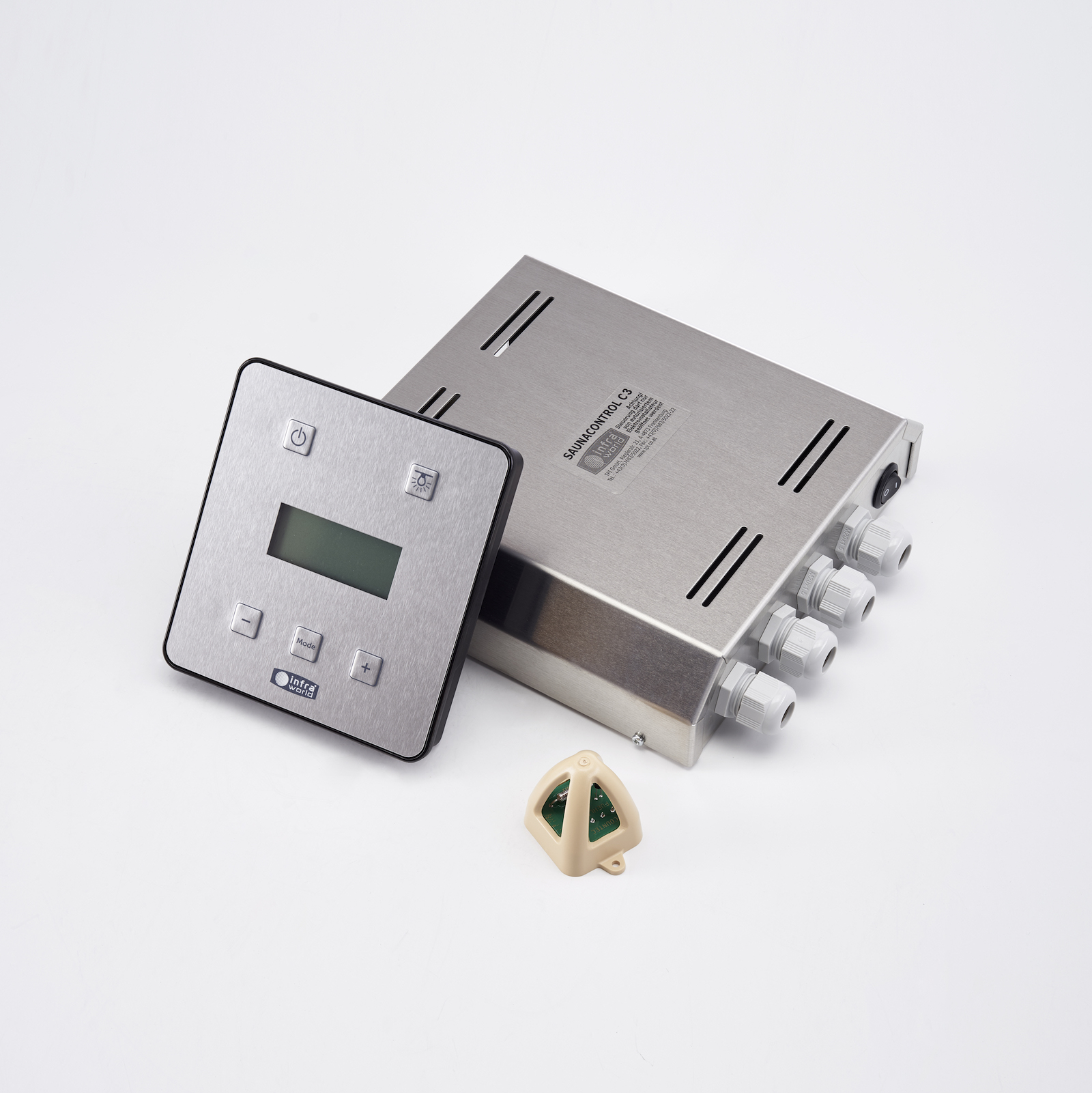 Infraworld Saunasteuerung Saunacontrol C1 für Verdampfer Sauna Infrarot B6663-1