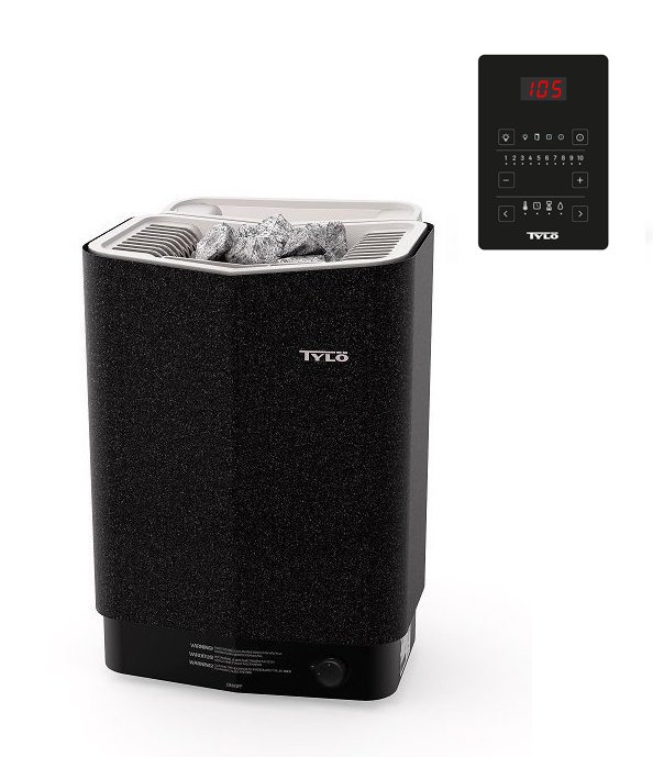 Tylö Sense Combi Pure 8 Combiofen 8,0 kW Saunaofen mit Verdampfer inkl. Touch-Steuerung