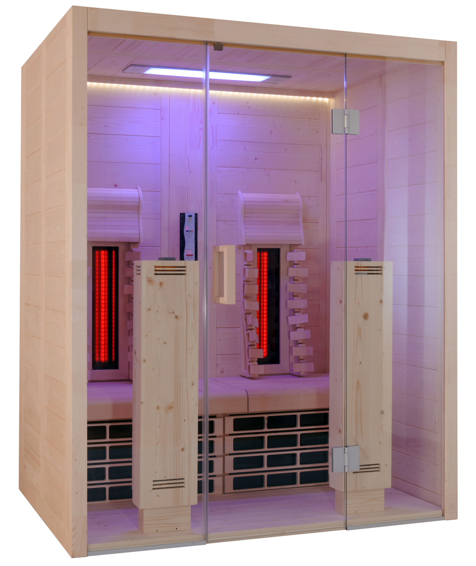 Harvia VitaMy 164 Basic Infrarotkabine Infrarotsauna mit Vollspektrumstrahler